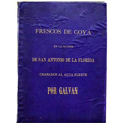 Sub.:16 - Lote: 18 - JOS MARA GALVN Y CANDELA (Madrid, 1837 - 1899) Frescos de Goya en San Antonio de la Florida