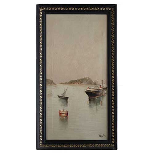 Sub.:17-Oc - Lote: 54 - ESCUELA ESPA�OLA, S.XX Marinas