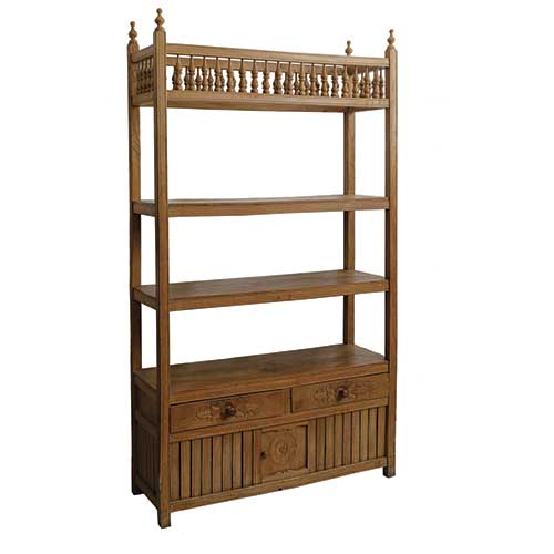 Sub.:17-Oc - Lote: 140 -  Estanter�a en madera.