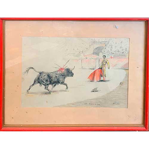 Sub.:17-Oc - Lote: 12 - ESCUELA ESPA�OLA S. XX Litri empieza la faena