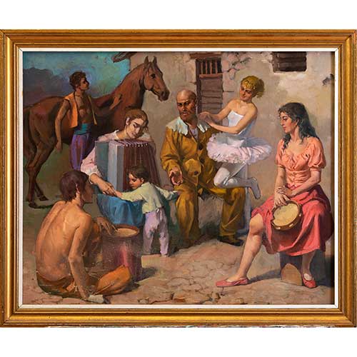 Sub.:17-Oc - Lote: 33 -  Personajes de circo