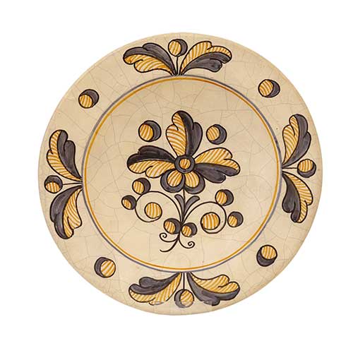 Sub.:17-Oc - Lote: 118 -  Plato en cer�mica de La Menora, Talavera