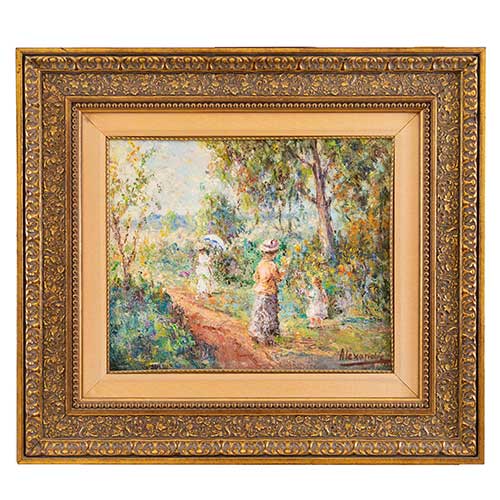 Sub.:17-Oc - Lote: 41 - RAFAEL MORUNO ALEXANDRE (1933) Paseo