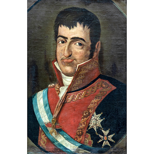 Sub.:17 - Lote: 32 -  Retrato de Fernando VII