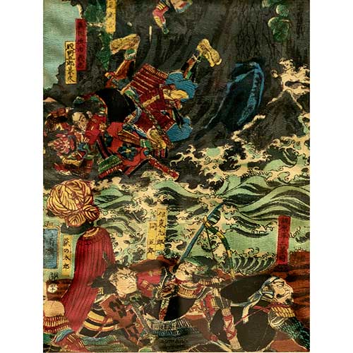 Sub.:18-Oc - Lote: 189 - ESCUELA JAPONESA S.XIX Escena japonesa