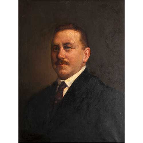 Sub.:18-Oc - Lote: 121 - PEDRO FERRER CALATAYUD (Valencia, 1860-1944) Retrato de caballero