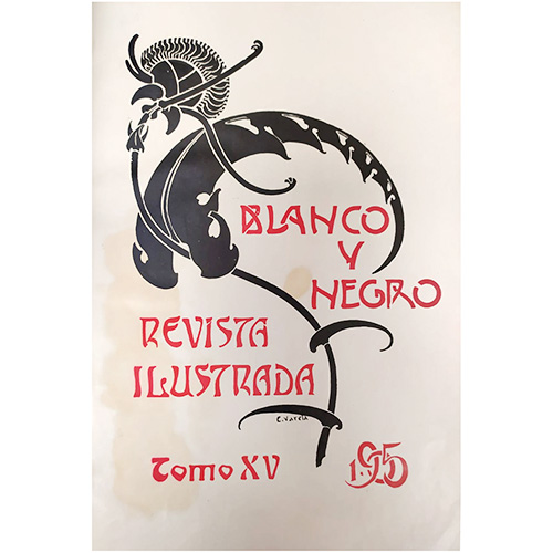 Sub.:18 - Lote: 2074 -  Tres tomos de Blanco y Negro (revistas) a�os 1905, 1906 y 1907. Encuadernados en tapa dura. A�o 1905 del tomo XV con los n�meros del 714 al 765. A�o 1906 del tomo XVI con los n�meros del 766 al 817. A�o 1907 del tomo XVII con los n�meros del 818 al 922.