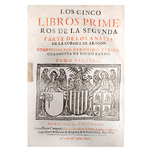 Sub.:18 - Lote: 2011 -  Anales de la Corona de Aragon