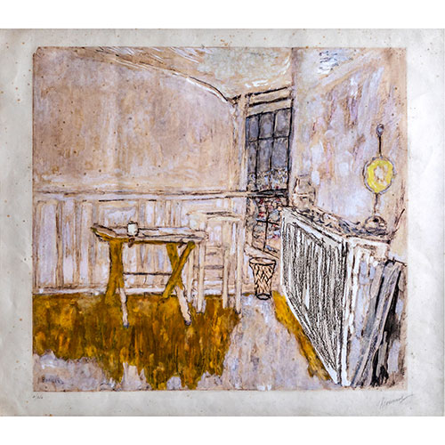 Sub.:18 - Lote: 82 - PIERRE BONNARD (Fontenay-aux-Roses, 1867-Le Cannet, 1947) El estudio del artista