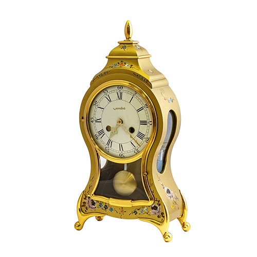 Sub.:18 - Lote: 179 -  Reloj moderno de sobremesa con pndulo. Marca Euroclock.