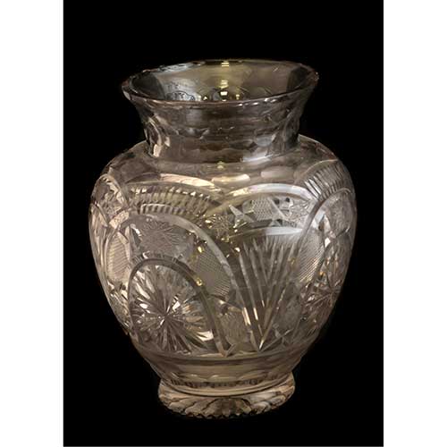 Sub.:18 - Lote: 1331 -  Jarr�n en cristal tallado