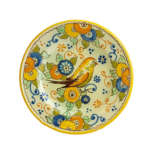 Sub.:18 - Lote: 1311 -  Plato realizada en cer�mica de Talavera. Con sello en la base Ruiz de Luna.