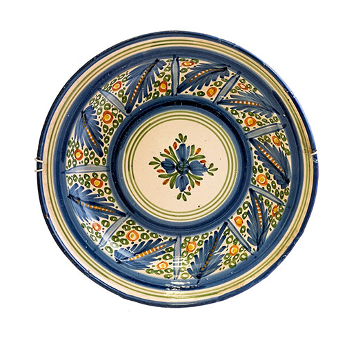 Sub.:18 - Lote: 231 -  Plato realizado en cer�mica de Manises.