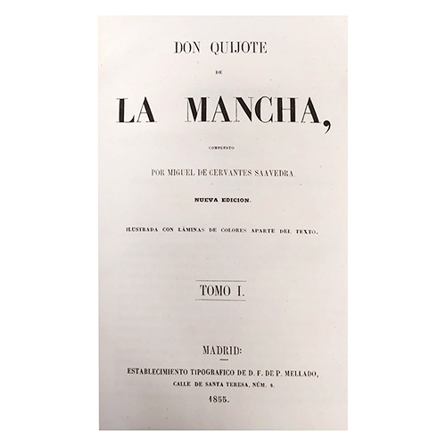 Sub.:18 - Lote: 2095 -  Don Quijote de la Mancha