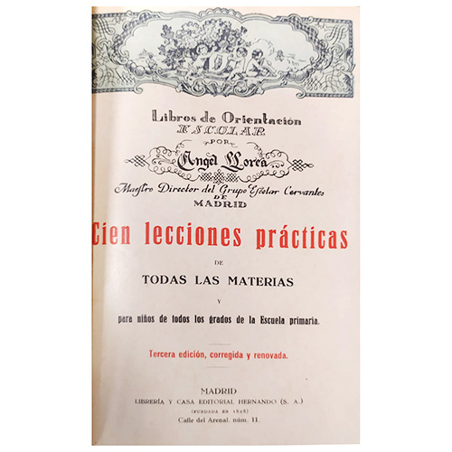 Sub.:18 - Lote: 2084 -  Coleccin Angel Llorca (Elche 1889- Madrid 1936), 5 vols.