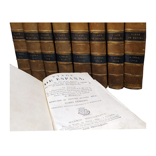 Sub.:18 - Lote: 2017 -  Viage de Espa�a (18 vol.)