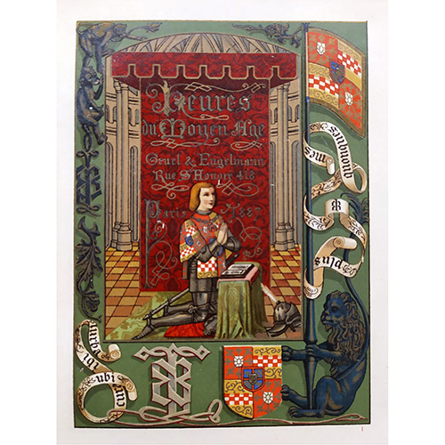 Sub.:18 - Lote: 2003 -  Heures du Moyen Age