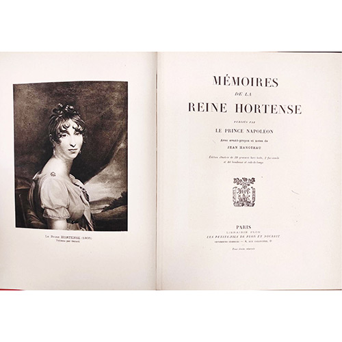 Sub.:19 - Lote: 2045 -  Mmoires de la Reine Hortense