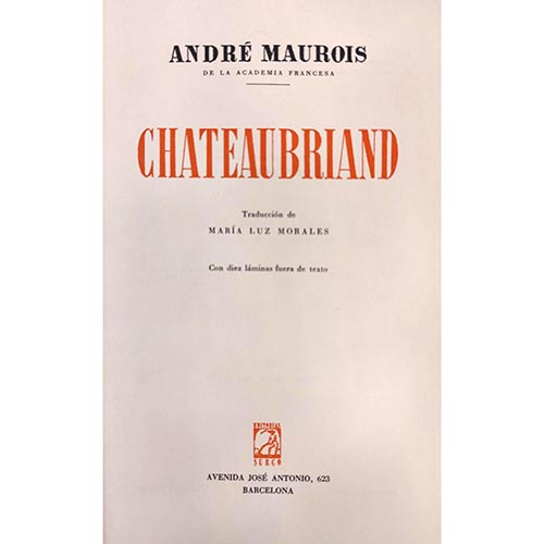 Sub.:2-On - Lote: 2117 -  Chateaubriand
