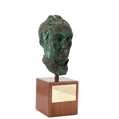 Sub.:2-On - Lote: 1475 -  Busto de Bolvar