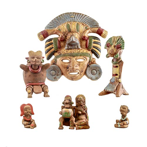 Sub.:2-On - Lote: 1489 -  Figuras Mayas