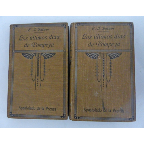 Sub.:2 - Lote: 2066 -  Literatura. BULWER, E. T. 