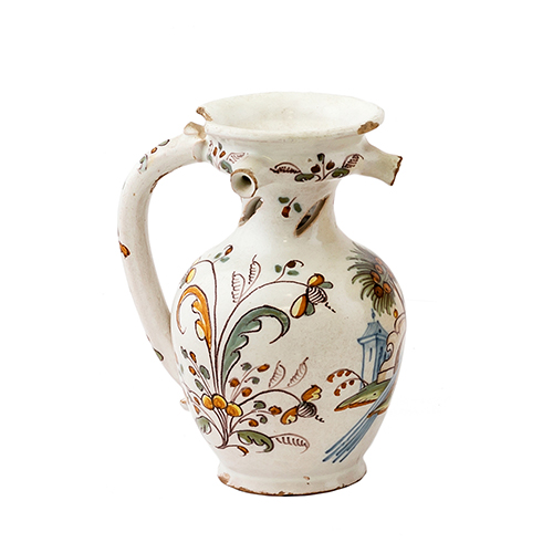 Sub.:20 - Lote: 195 -  Jarra burladero en cer�mica de Talavera, serie Chaparro. 