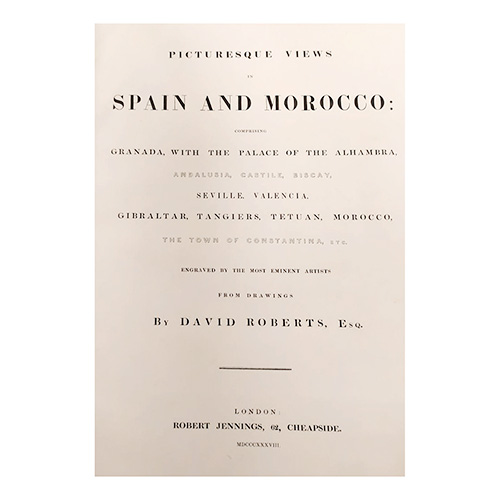 Sub.:20 - Lote: 2002 -  Picturesque views in Spain and Morocco