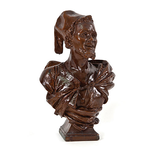 Sub.:21 - Lote: 1281 -  Busto de �rabe.