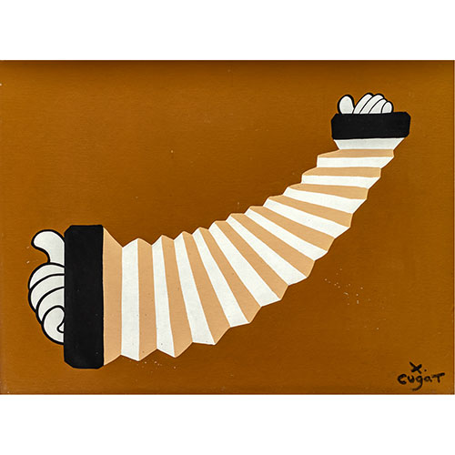 Sub.:21 - Lote: 127 - XAVIER CUGAT (Gerona, 1898- Barcelona, 1990) Acorde�n