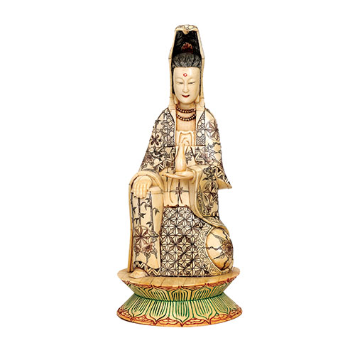 Sub.:21 - Lote: 342 -  Guanyin bodhisattva