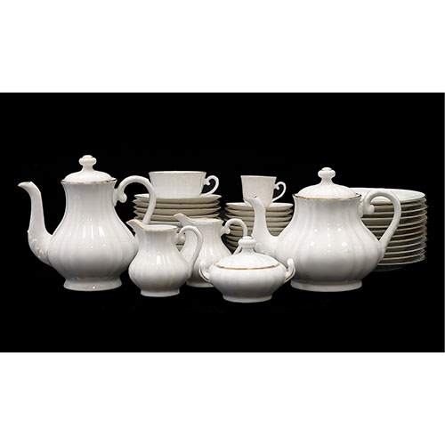 Sub.:21 - Lote: 1432 -  Juego de te y caf� de merienda 