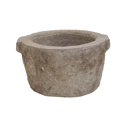 Sub.:21 - Lote: 1397 -  Mortero grande en piedra.