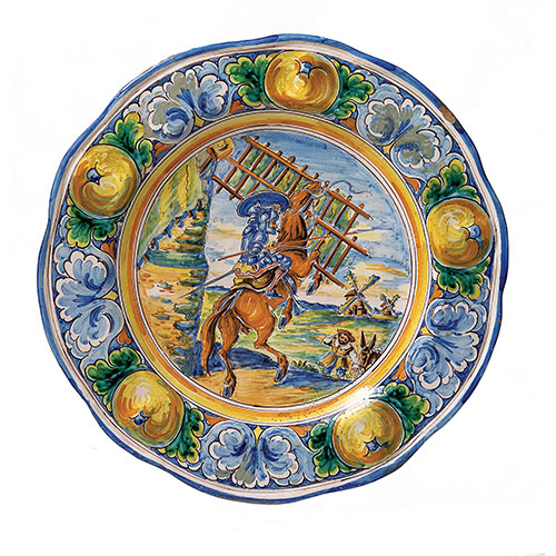 Sub.:21 - Lote: 1389 -  Escenas de Don Quijote