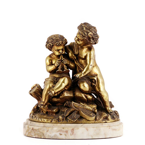 Sub.:21 - Lote: 1275 -  Alegor�a de la m�sica