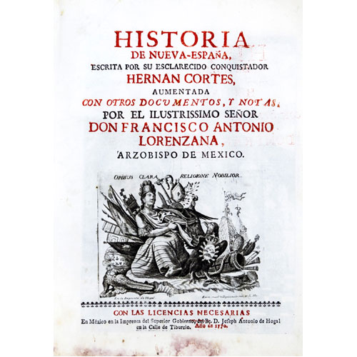 Sub.:21 - Lote: 2000 -  Historia. Cortes, H. & Lorenzana, A. 