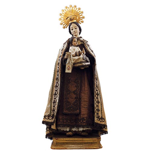Sub.:22 - Lote: 253 -  Virgen del Carmen con ni�o