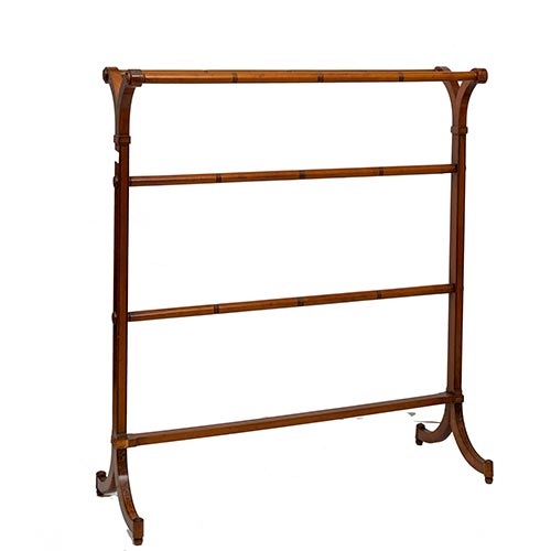 Sub.:22 - Lote: 1416 -  Colgador de toallas imitando bamb�.