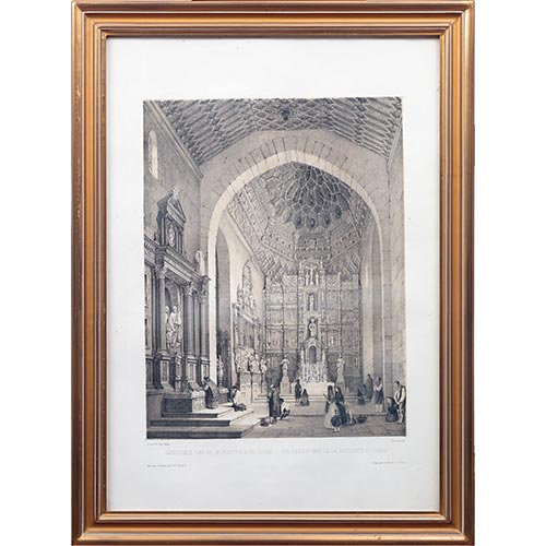 Sub.:22 - Lote: 132 - GENARO PREZ VILLAAMIL (1807-1854) Catedral de Toledo