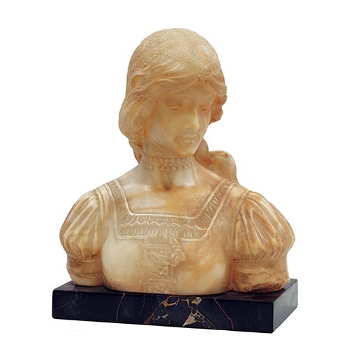 Sub.:22 - Lote: 244 - PIETRO BAZZANTI (Florencia, 1842-1881) Dama renacentista