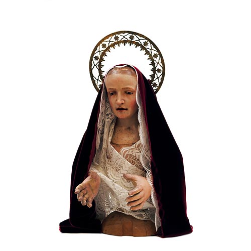 Sub.:22 - Lote: 333 -  Dolorosa de vestir