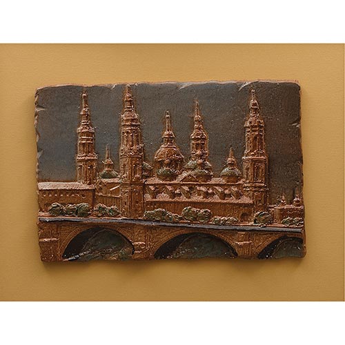 Sub.:22 - Lote: 1465 -  Vista del Pilar desde el Puente de Piedra