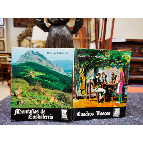Sub.:24 - Lote: 2046 -  Lote Colecci�n Ibaiz�bal; tomos V & VIII: Monta�as de Euskalerria & Cuadros Vascos
