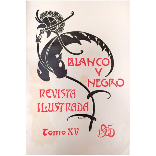 Sub.:24 - Lote: 2030 -  Tres tomos de Blanco y Negro (revistas) a�os 1905, 1906 y 1907. 