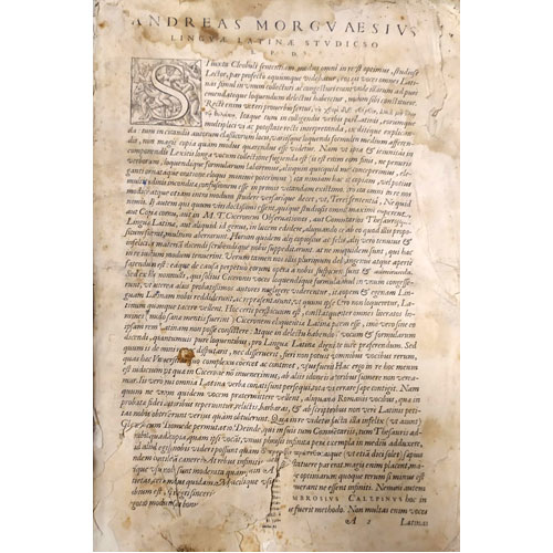 Sub.:24 - Lote: 2006 -  Linguae Latinae Studioso