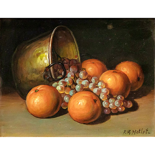 Sub.:24 - Lote: 45 - REN MALLET (1891-1960) Bodegones