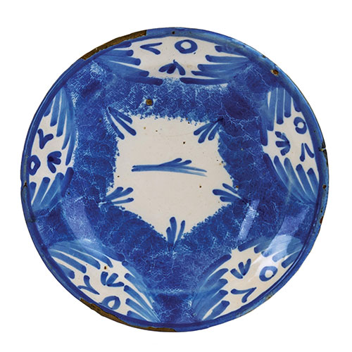 Sub.:24 - Lote: 134 -  Plato realizado en cer�mica de Manises.