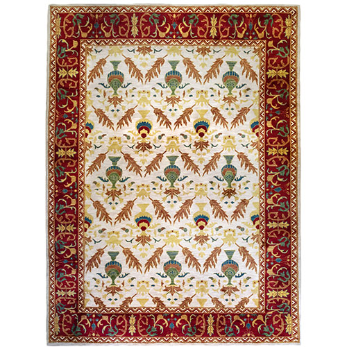 Sub.:24 - Lote: 175 -  Alfombra de nudo espa�ol.