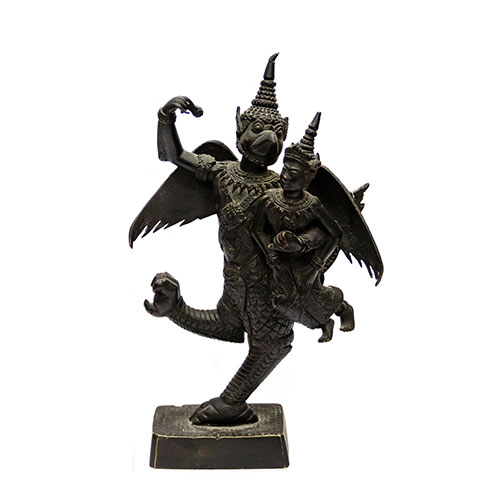 Sub.:24 - Lote: 1335 -  Escultura de Garuda en bronce.