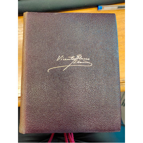 Sub.:24 - Lote: 2081 -  Vicente Blasco Ib��ez. Obras completas en tres tomos. 